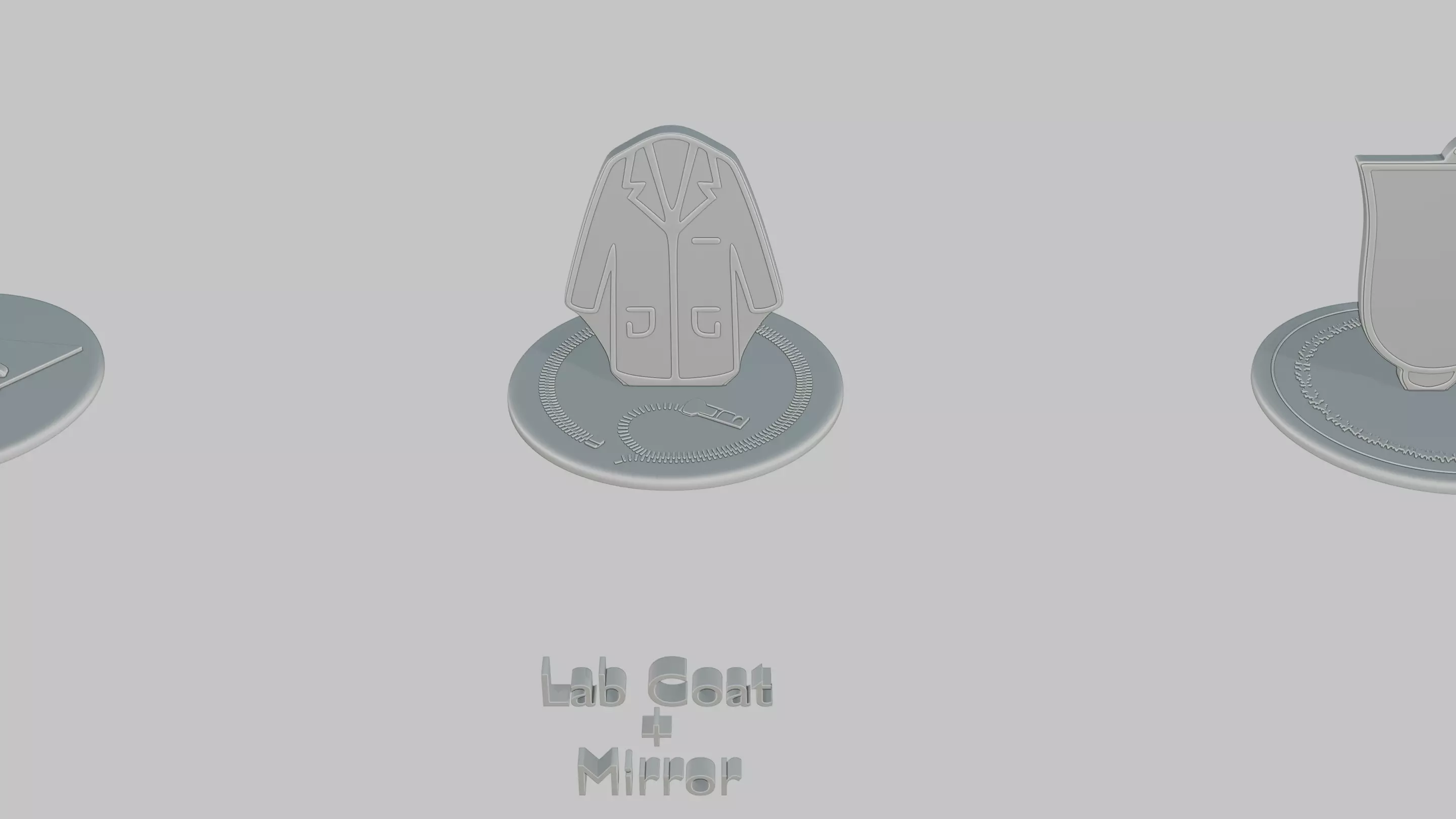 Dark Academia Pack Emoji Statues 3D print model_35