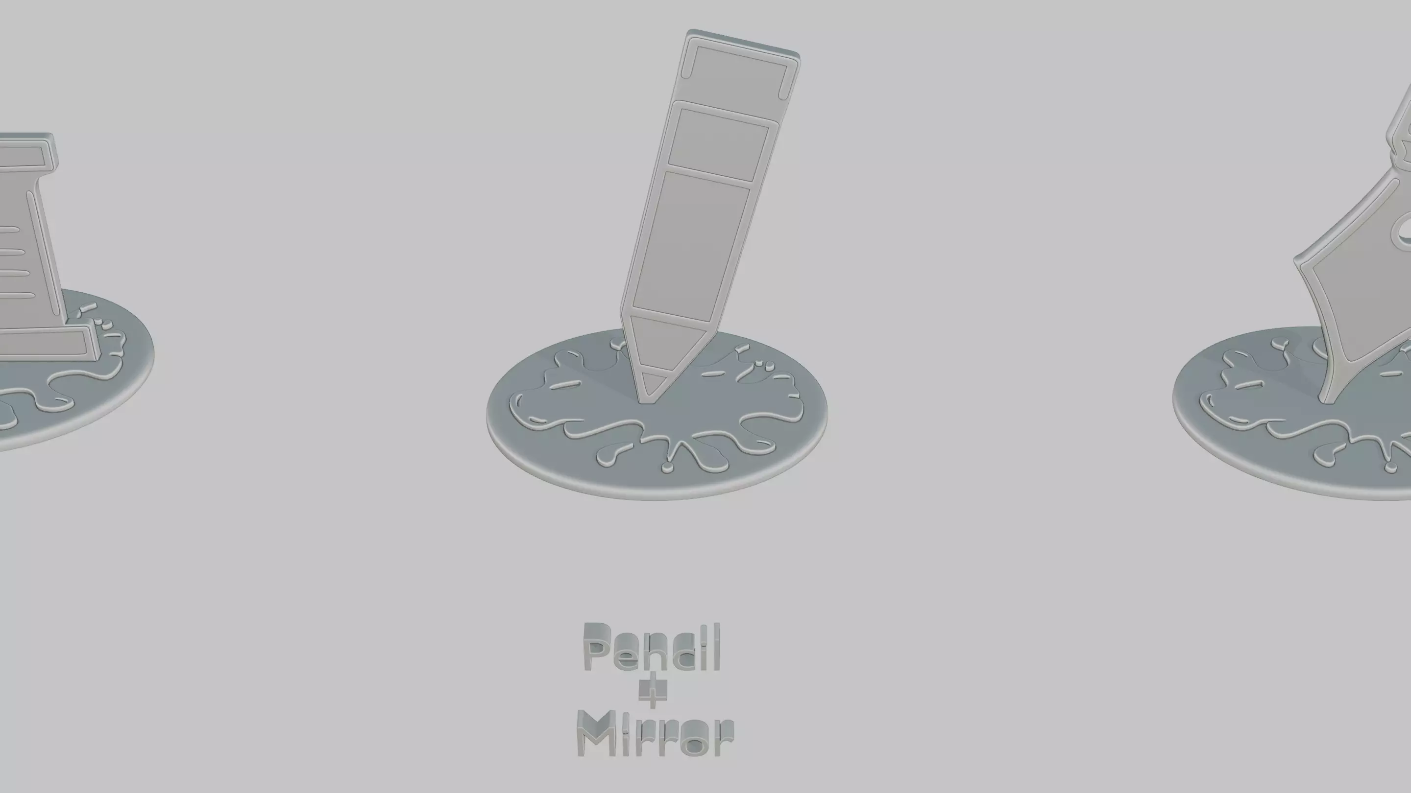 Dark Academia Pack Emoji Statues 3D print model_47