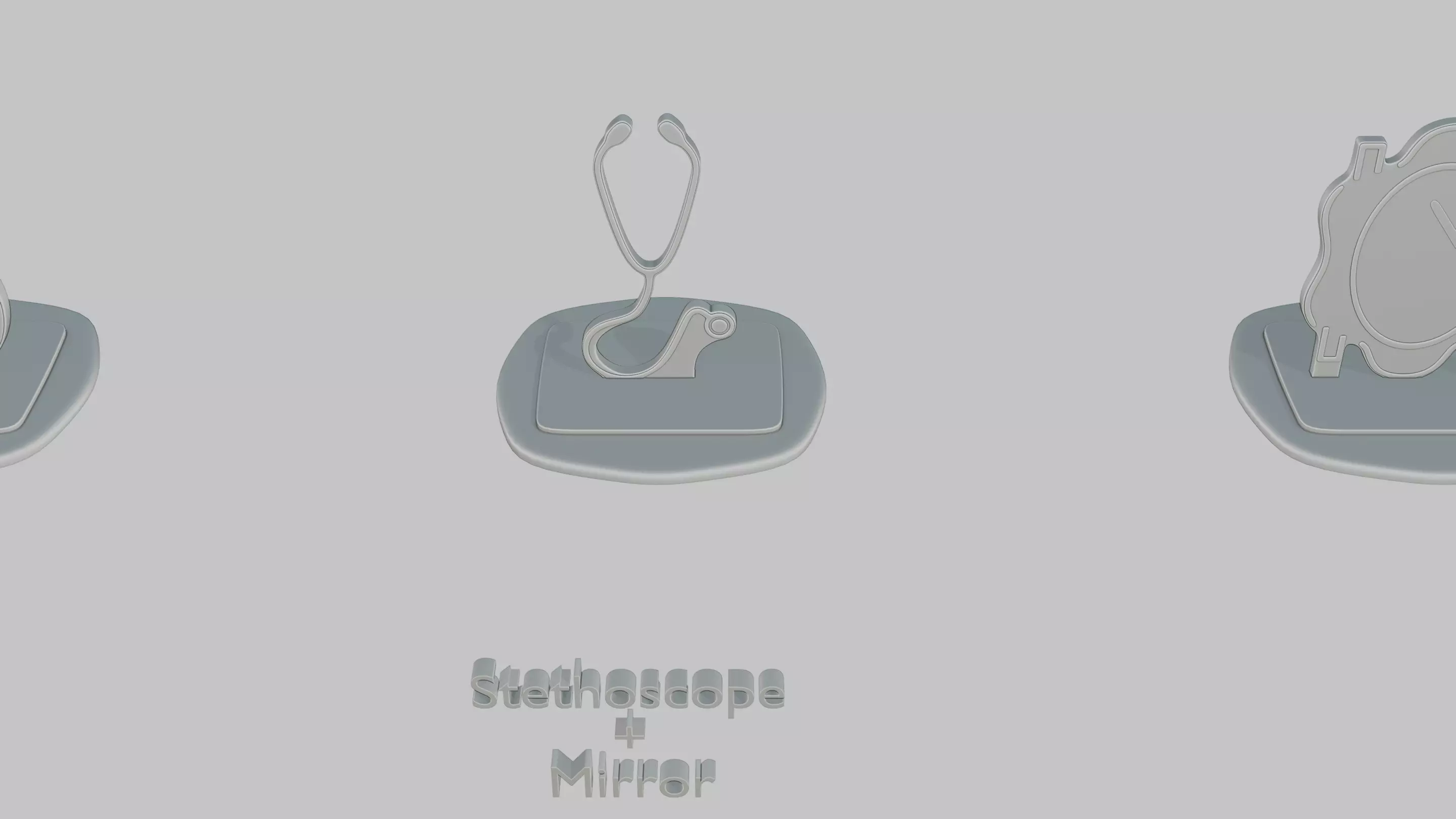 Dark Academia Pack Emoji Statues 3D print model_59