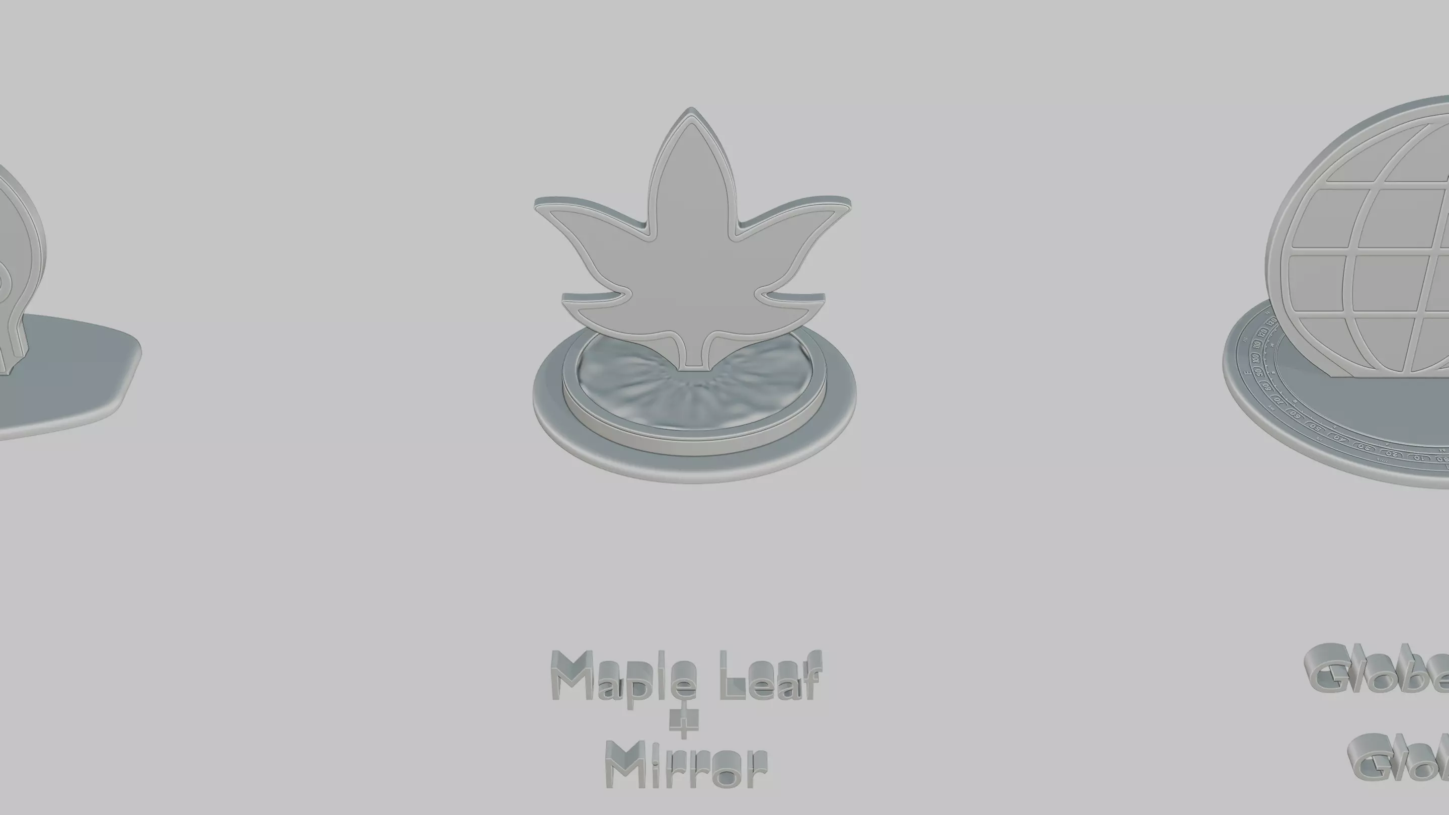 Dark Academia Pack Emoji Statues 3D print model_14