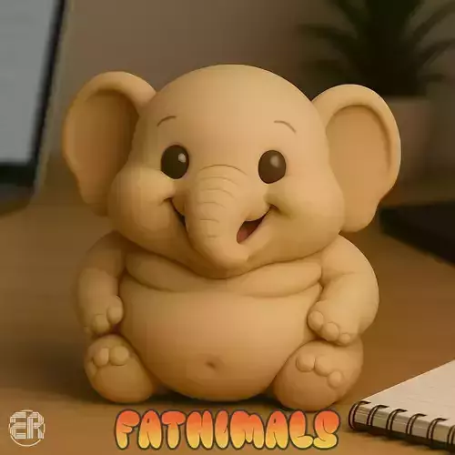 Elephant - Fatnimals Collection