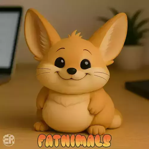 Fennec - Fatnimals Collection 3D print model