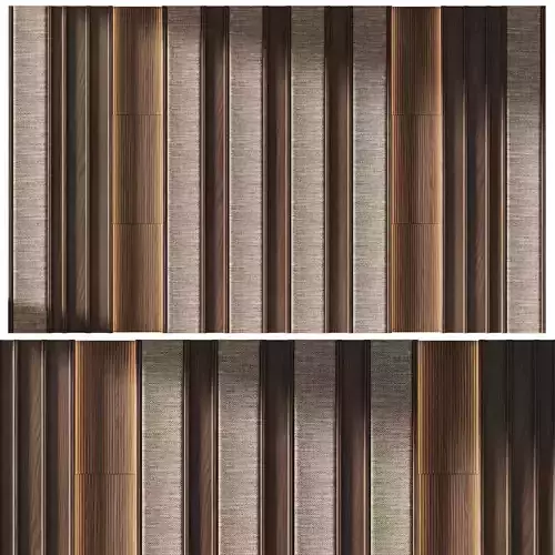 Decorative V65 Wall Panels 3D model