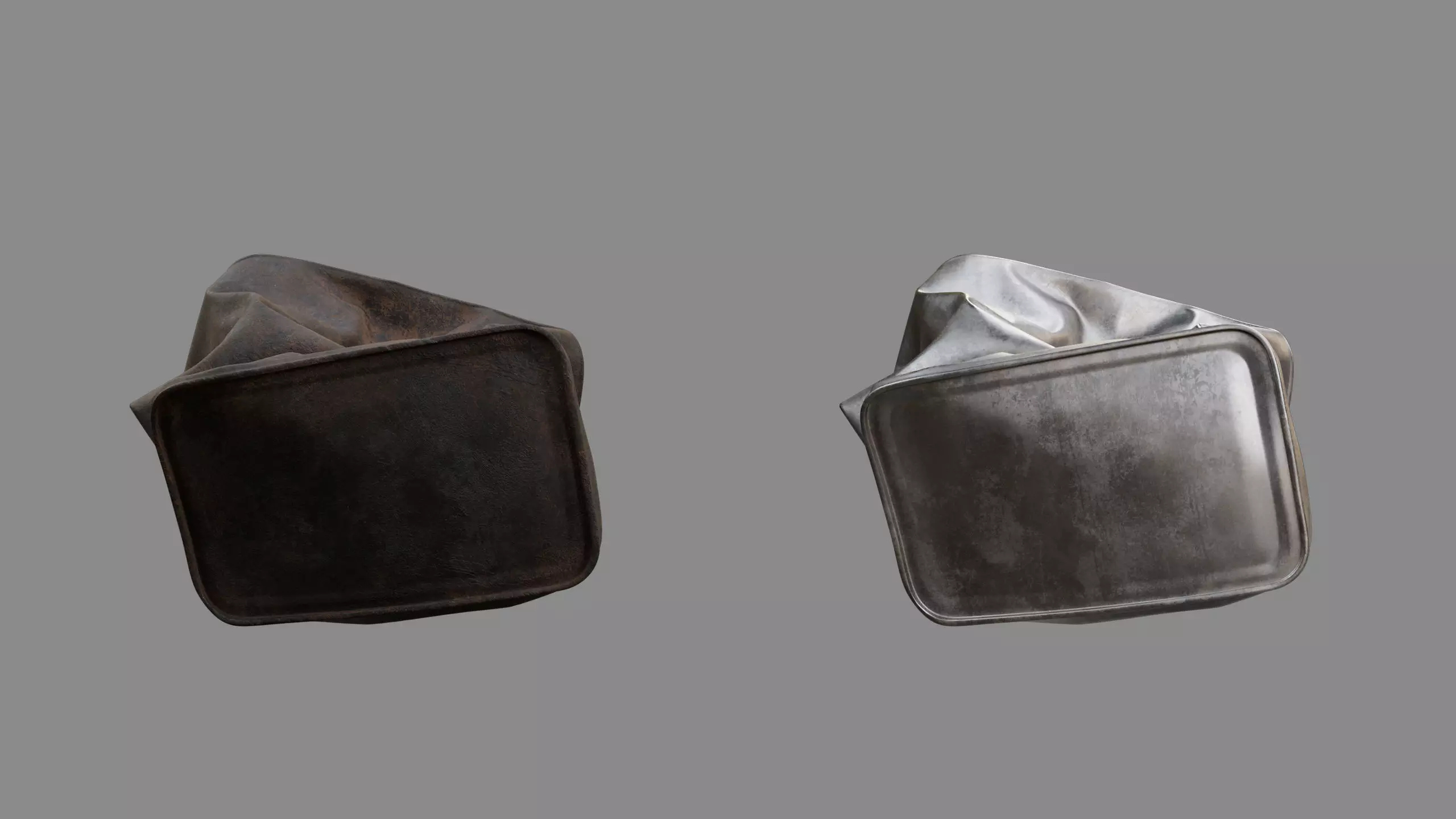 Crushed Paint Can Rectangular 06 3D model_12