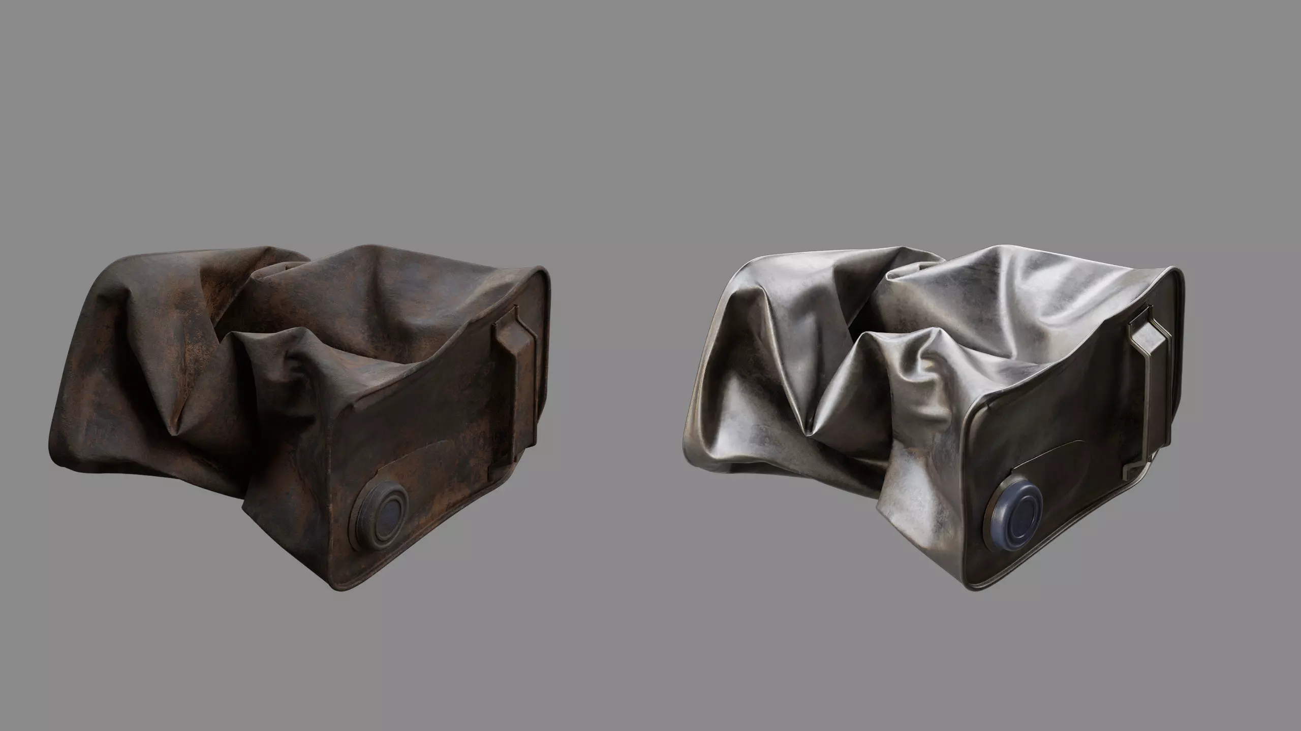 Crushed Paint Can Rectangular 06 3D model_8