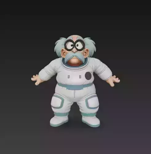 Old Scientist - Dragon ball