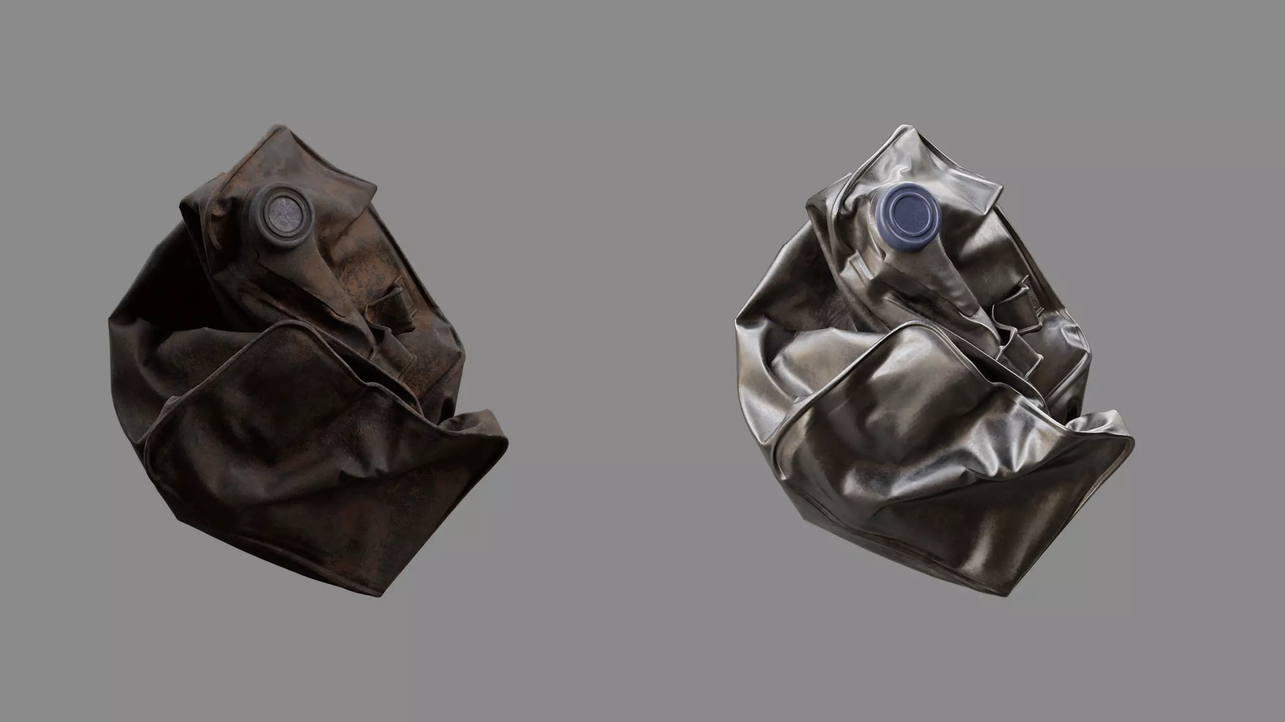 Crushed Paint Can Rectangular 07 3D model_7