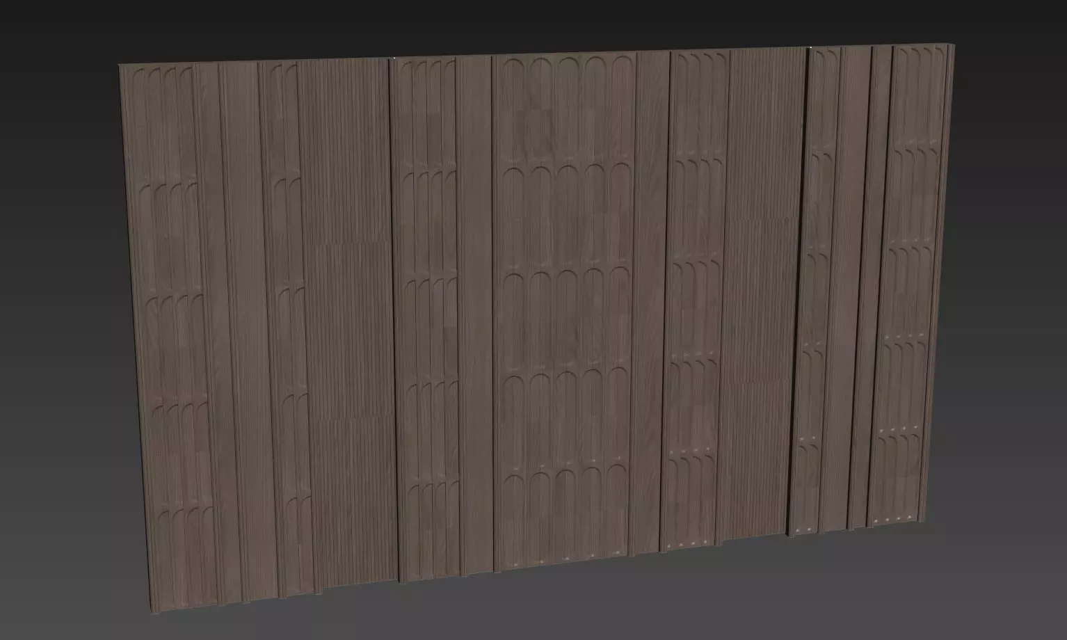 Decorative V66 Wall Panels 3D model_4