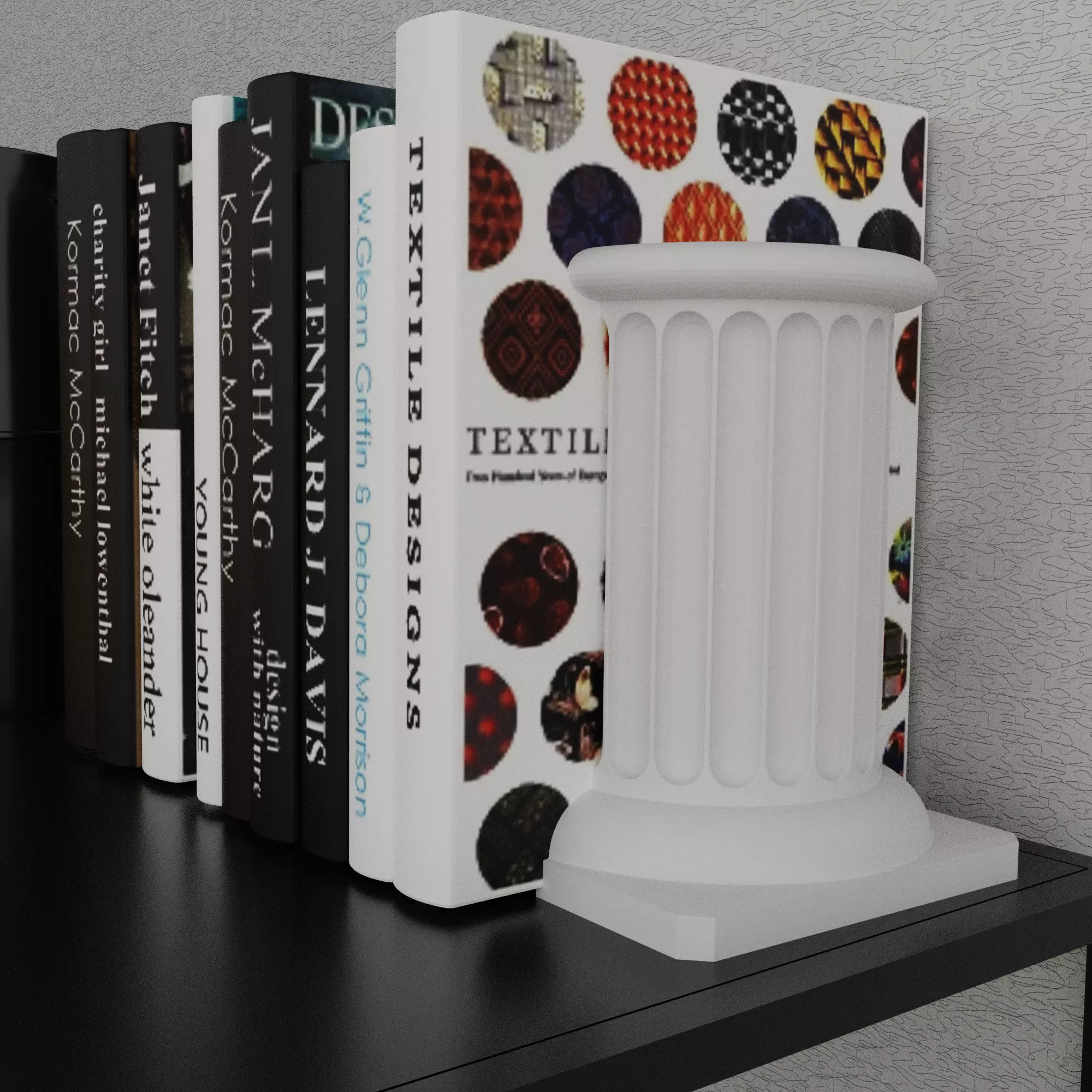 Greek Bookend 3D print model_2