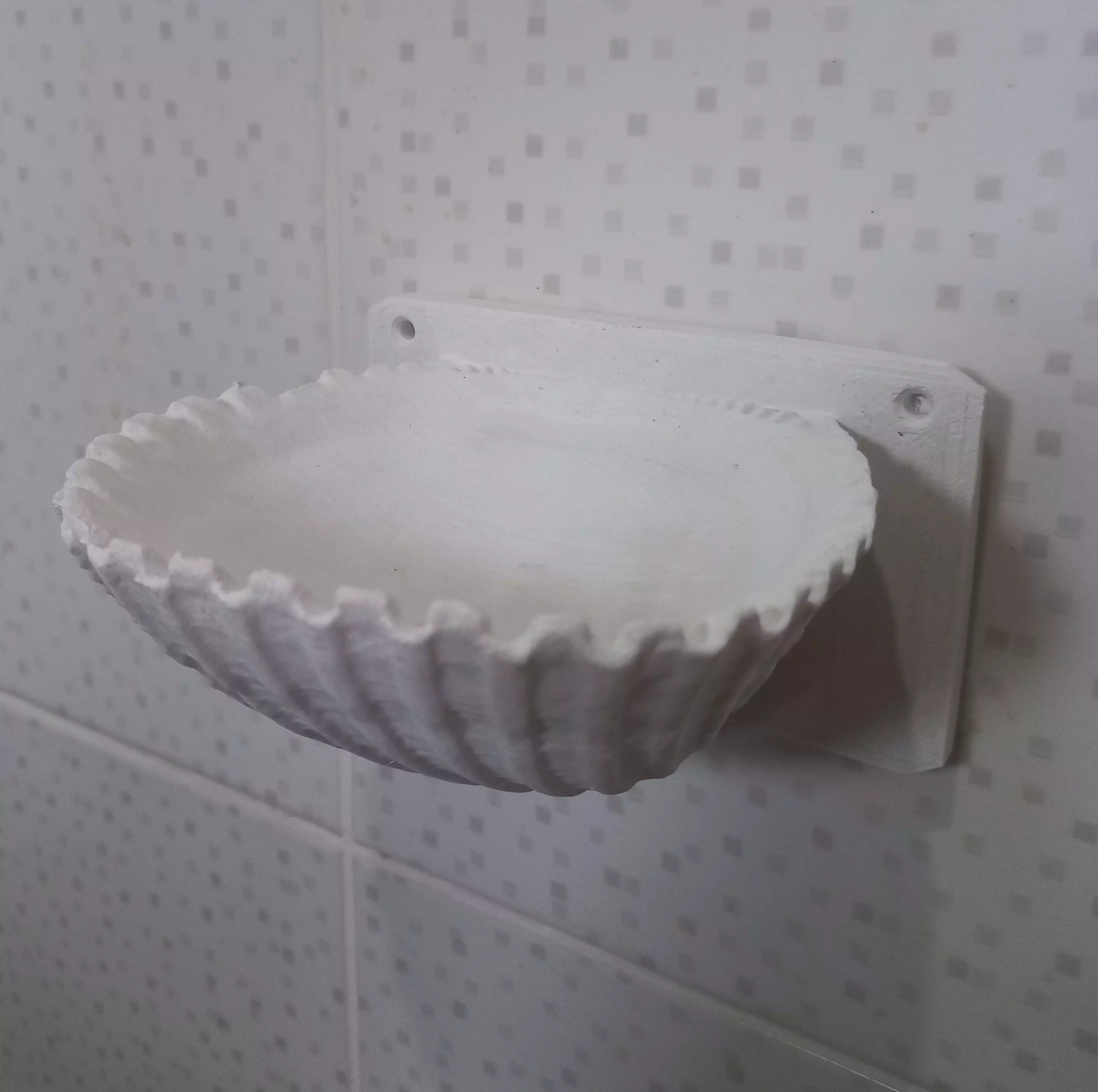 shell shaped soap dish 3D print model