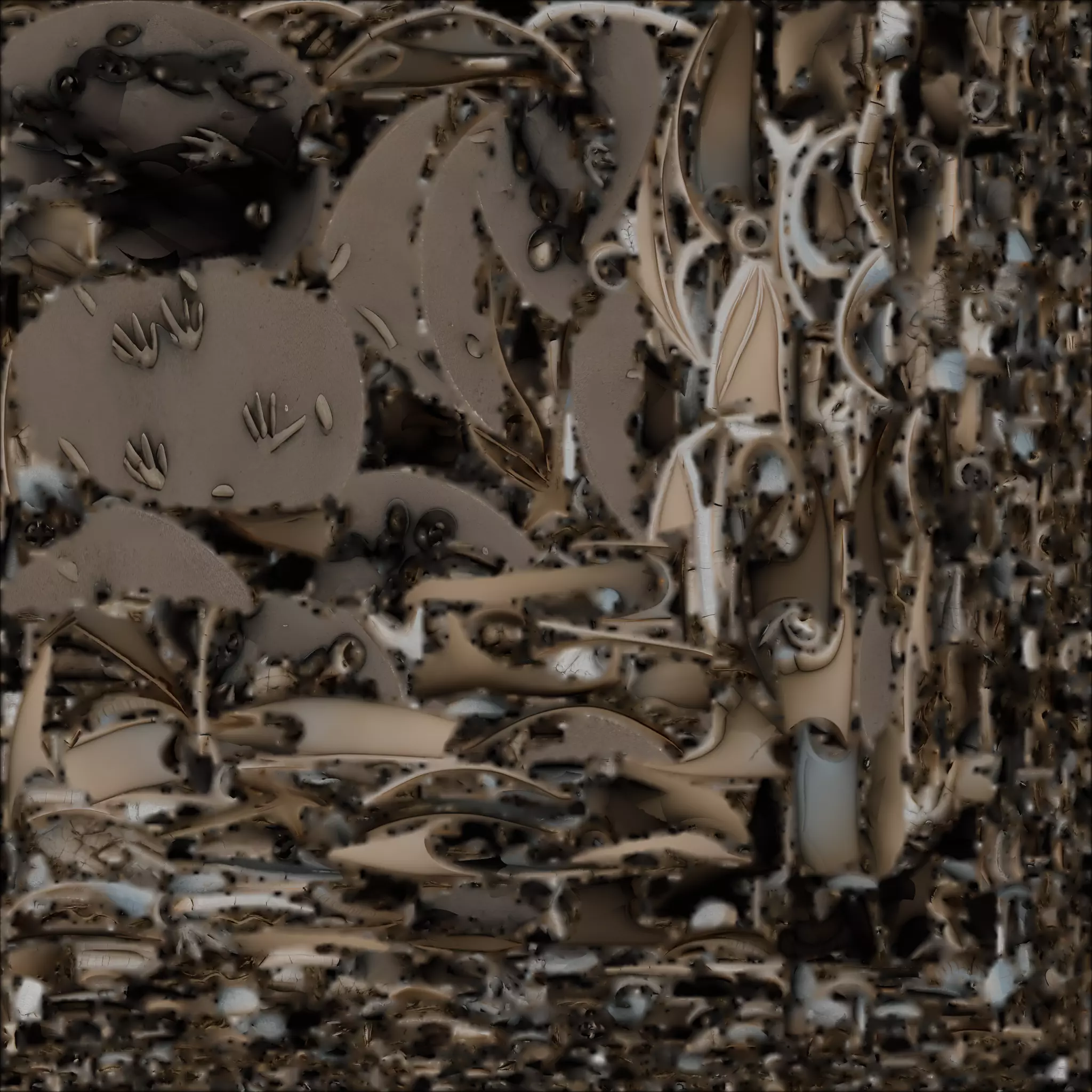 Majestic Fantasy Beast 3D Model Low-poly 3D model_1