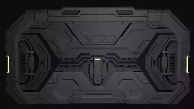 sci-fi door