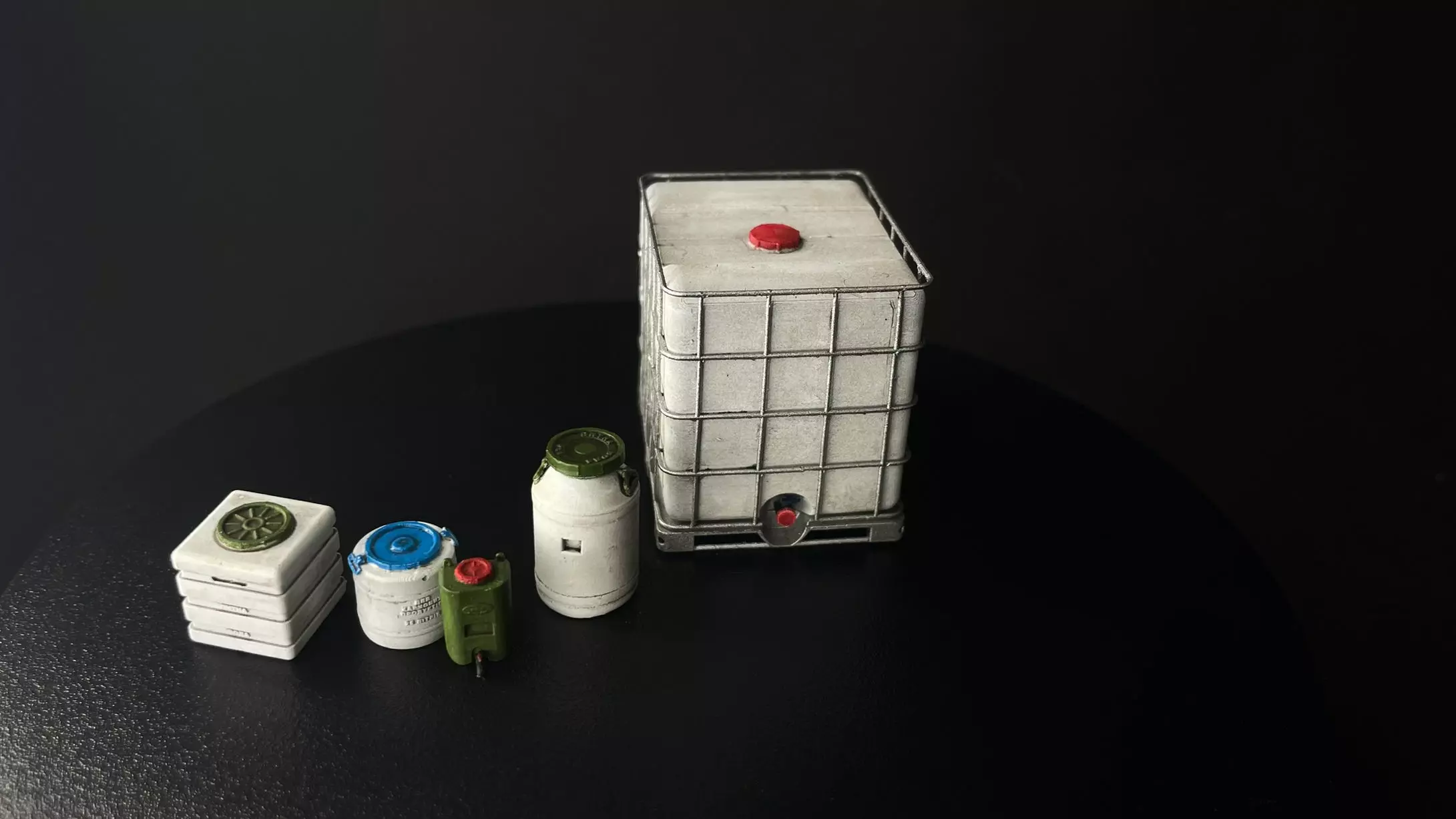 Water cans 3D print model_3