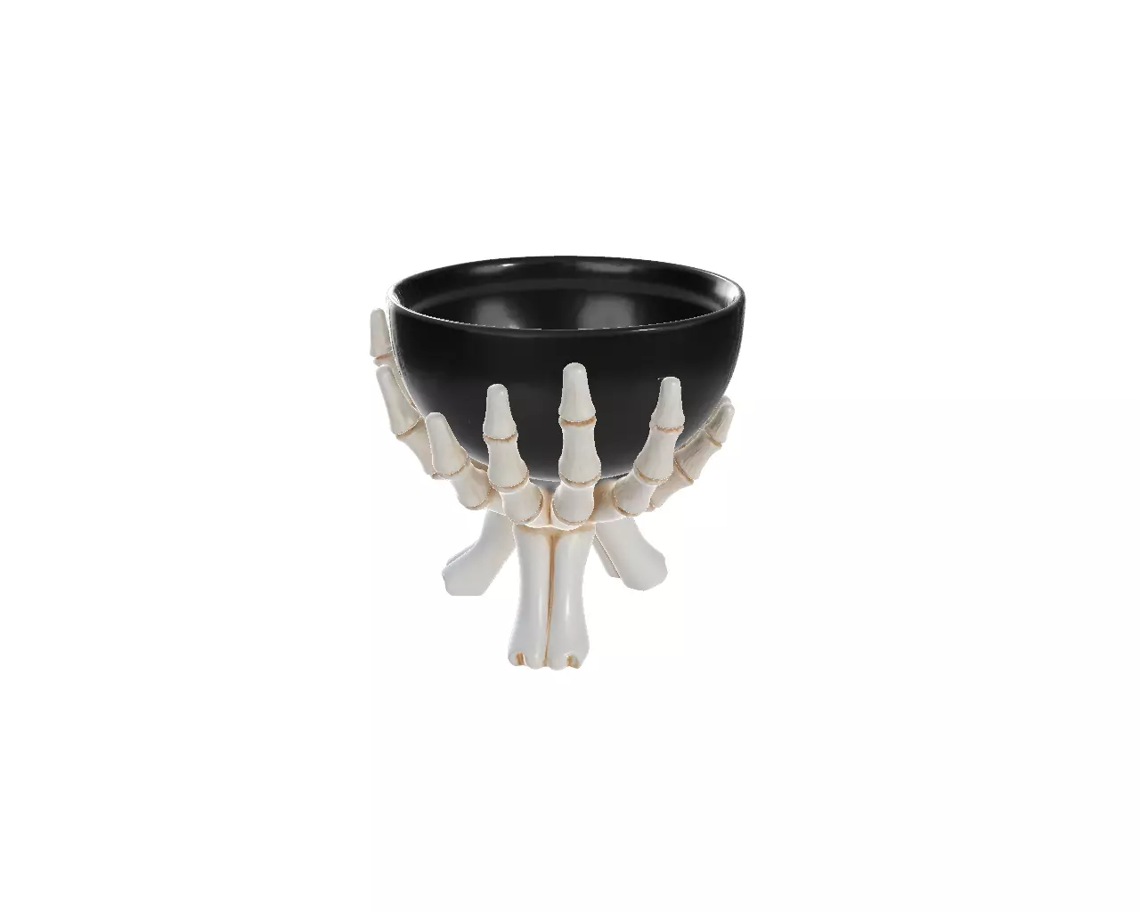 Skeleton Hand Bowl Stand Halloween Decorative Bowl Holder 3D print model