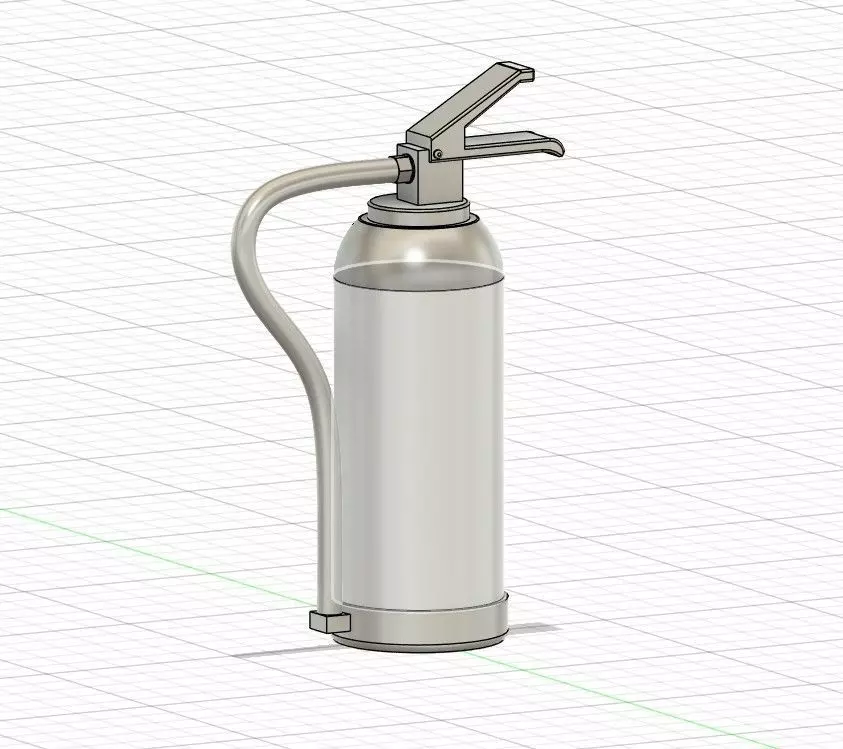 fire extinguisher Free 3D print model