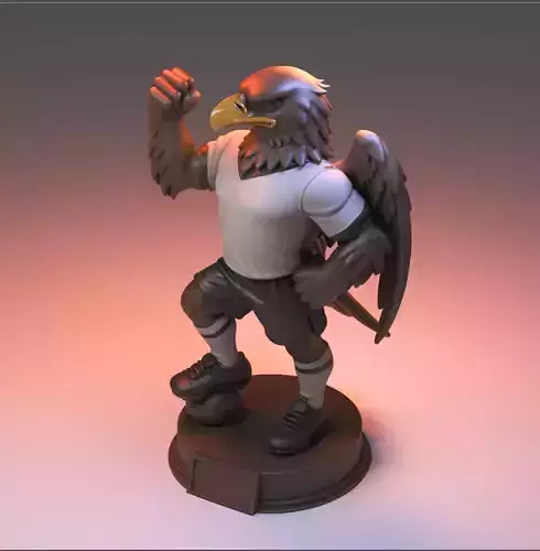 Mascote do Corinthians Gaviao Vitoria 3D print model