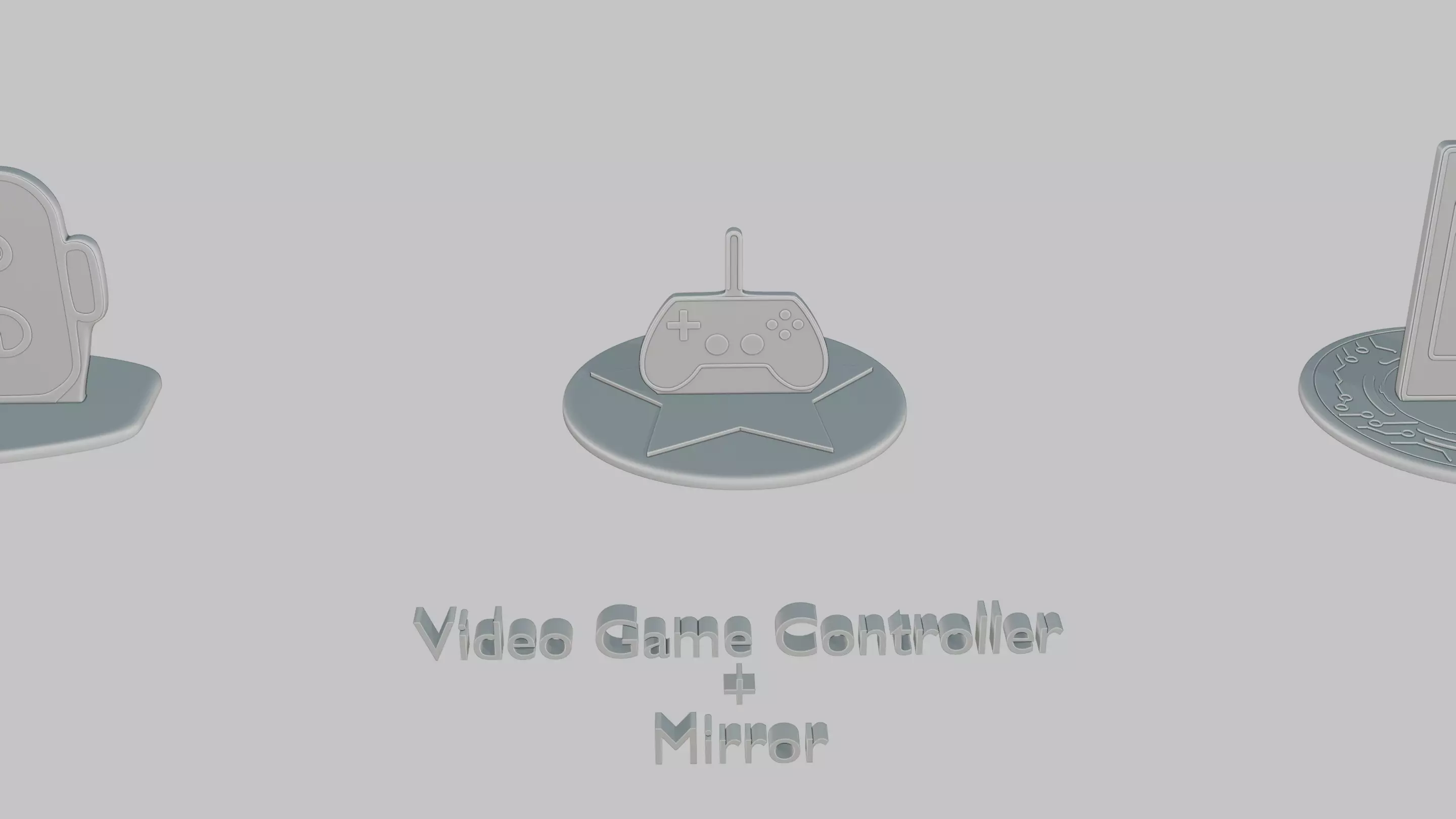 Digital World Mini Pack Emoji Statues 3D print model_2