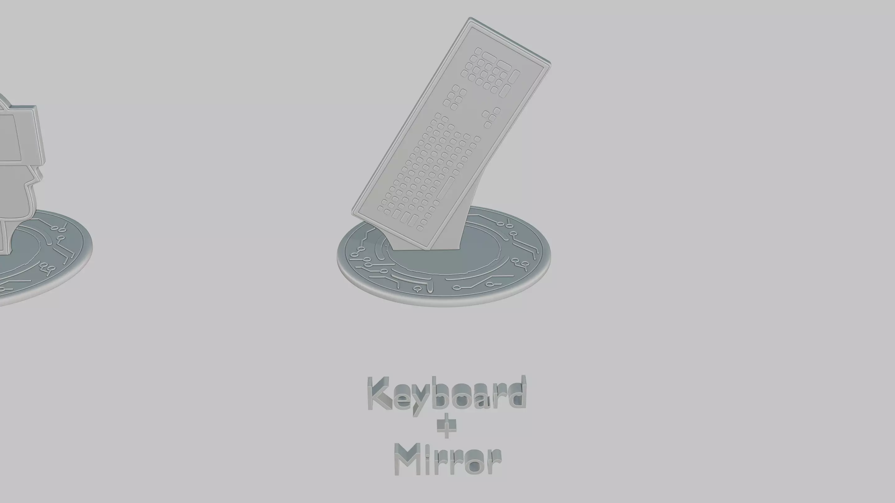 Digital World Mini Pack Emoji Statues 3D print model_7