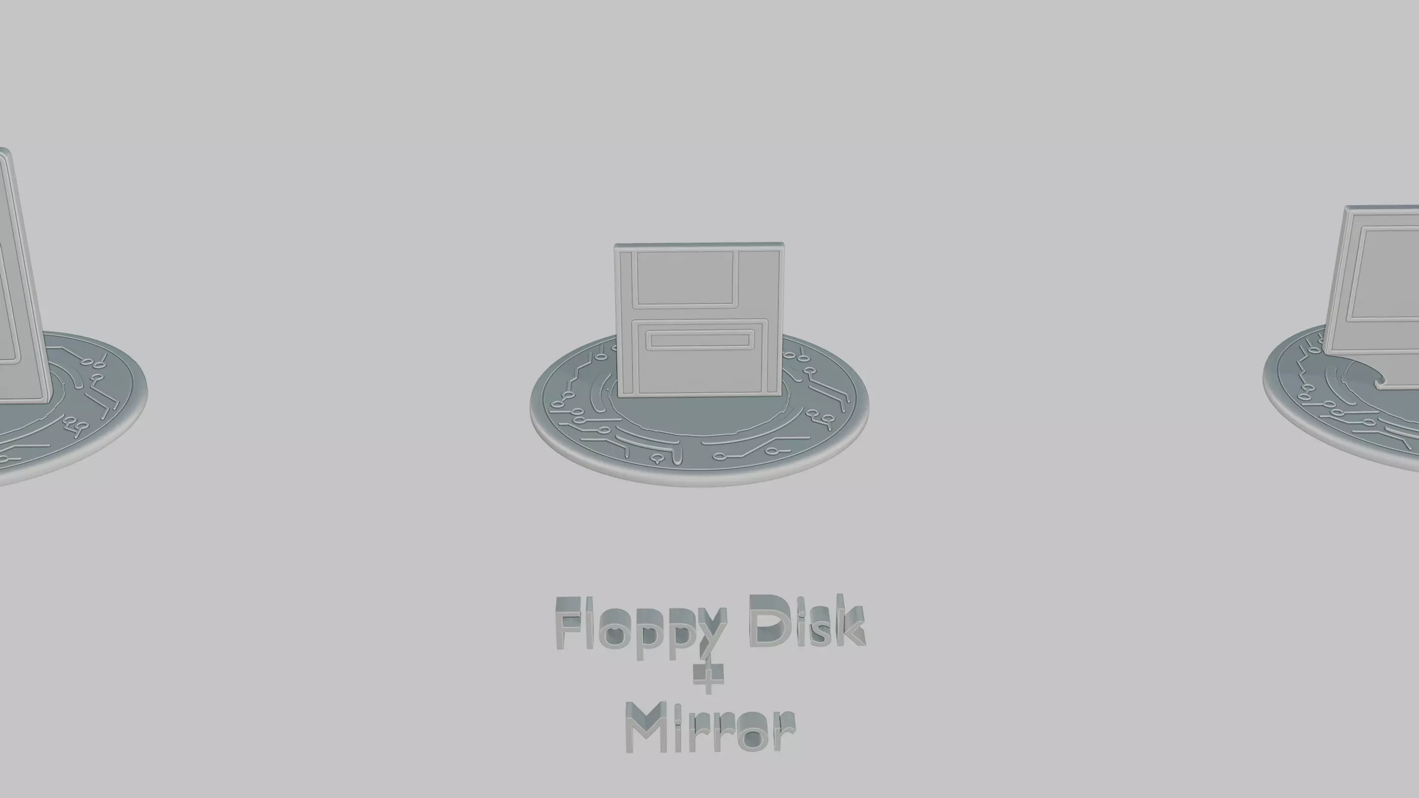 Digital World Mini Pack Emoji Statues 3D print model_4