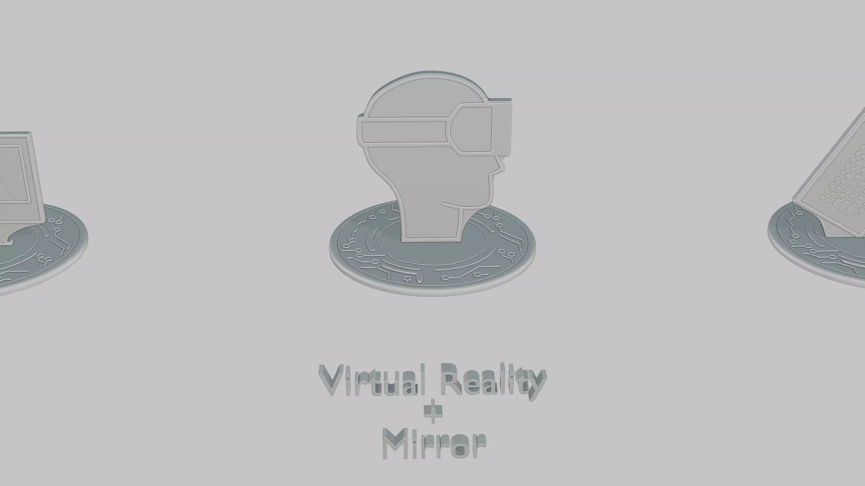 Digital World Mini Pack Emoji Statues 3D print model_6