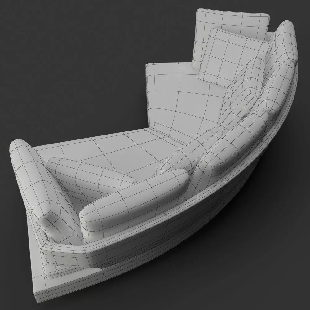 Corner Sofa Arne - Basic Model 3D model_6