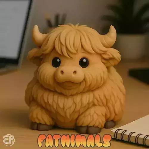 Highland Cow - Fatnimals Collection