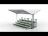 Grandstand seating 3D model_1