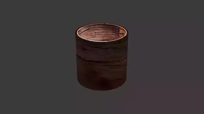 Hand carved cup