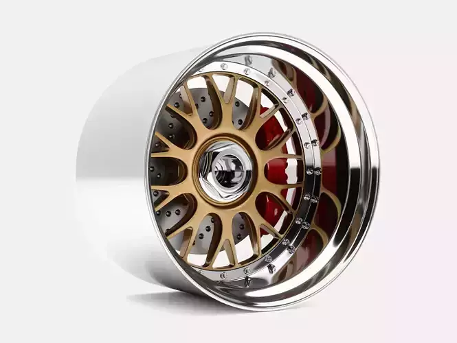 18x13 BBS E87 Wheel and Brake
