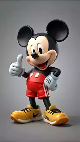 SCULPTURE mickey mouse OUTFIT 2X