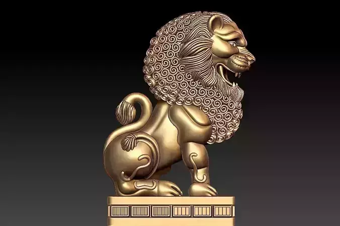 Nail Lion new pendent