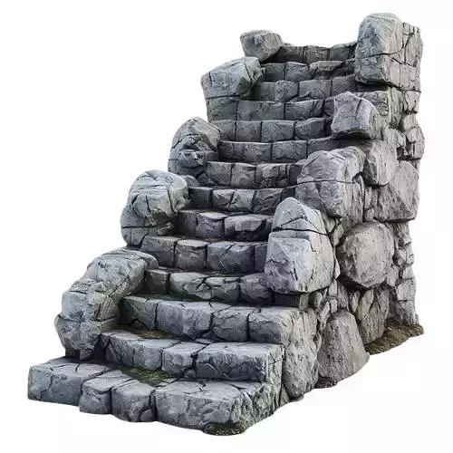 STONE STAIRCASE DIORAMA