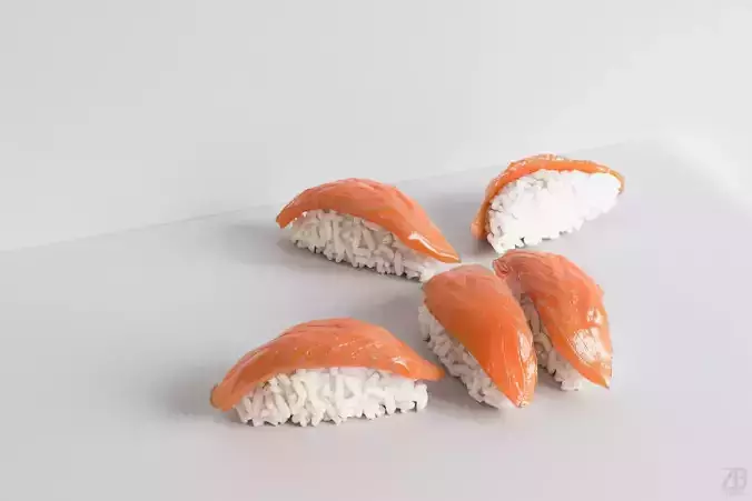 Sushi 3D model