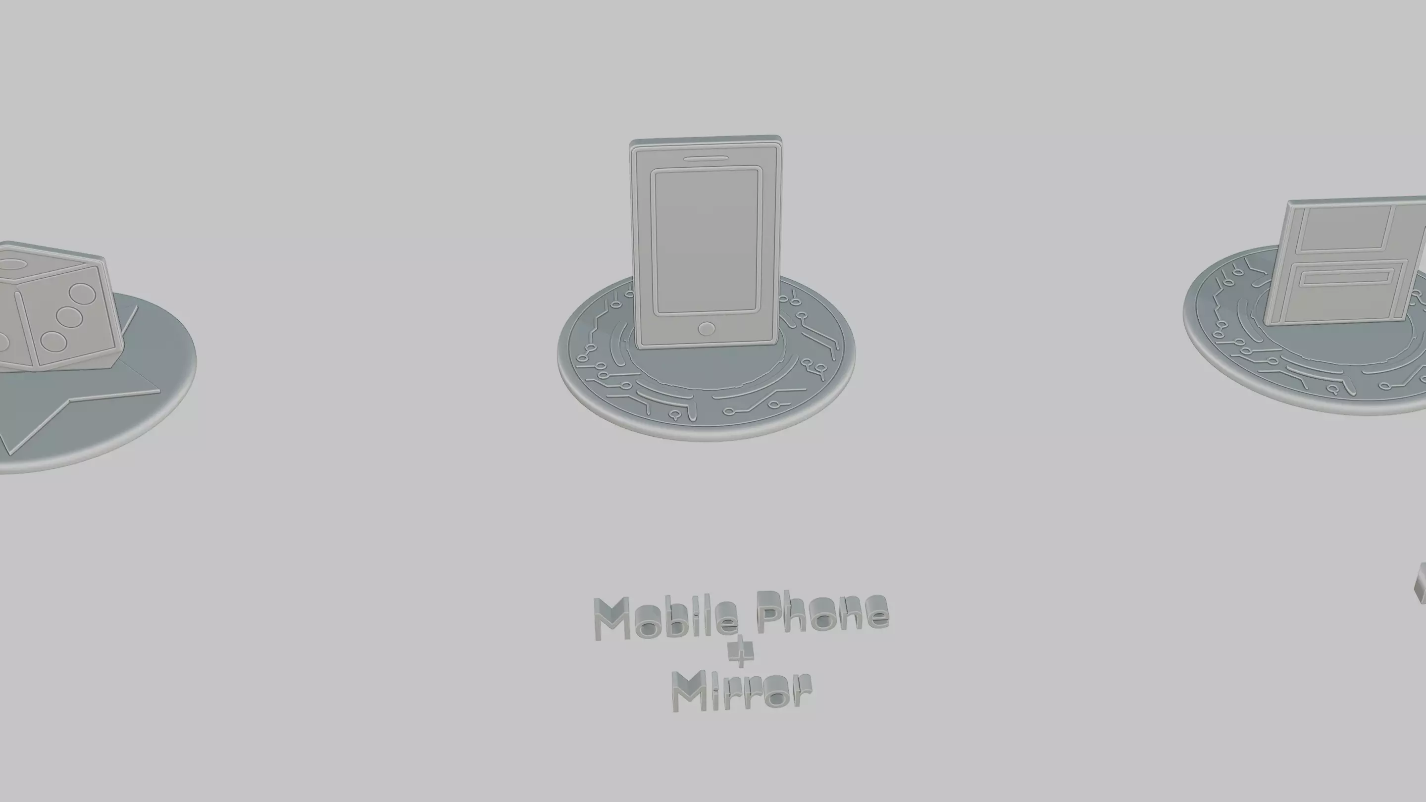 Gamer Life Mini Pack Emoji Statues 3D print model_3