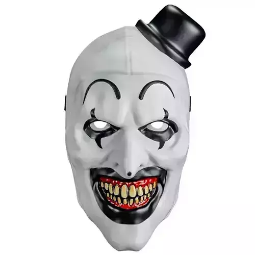 Mask Trick Or Treat Studios Terrifier 2 Art The Clown Retro 3D print model