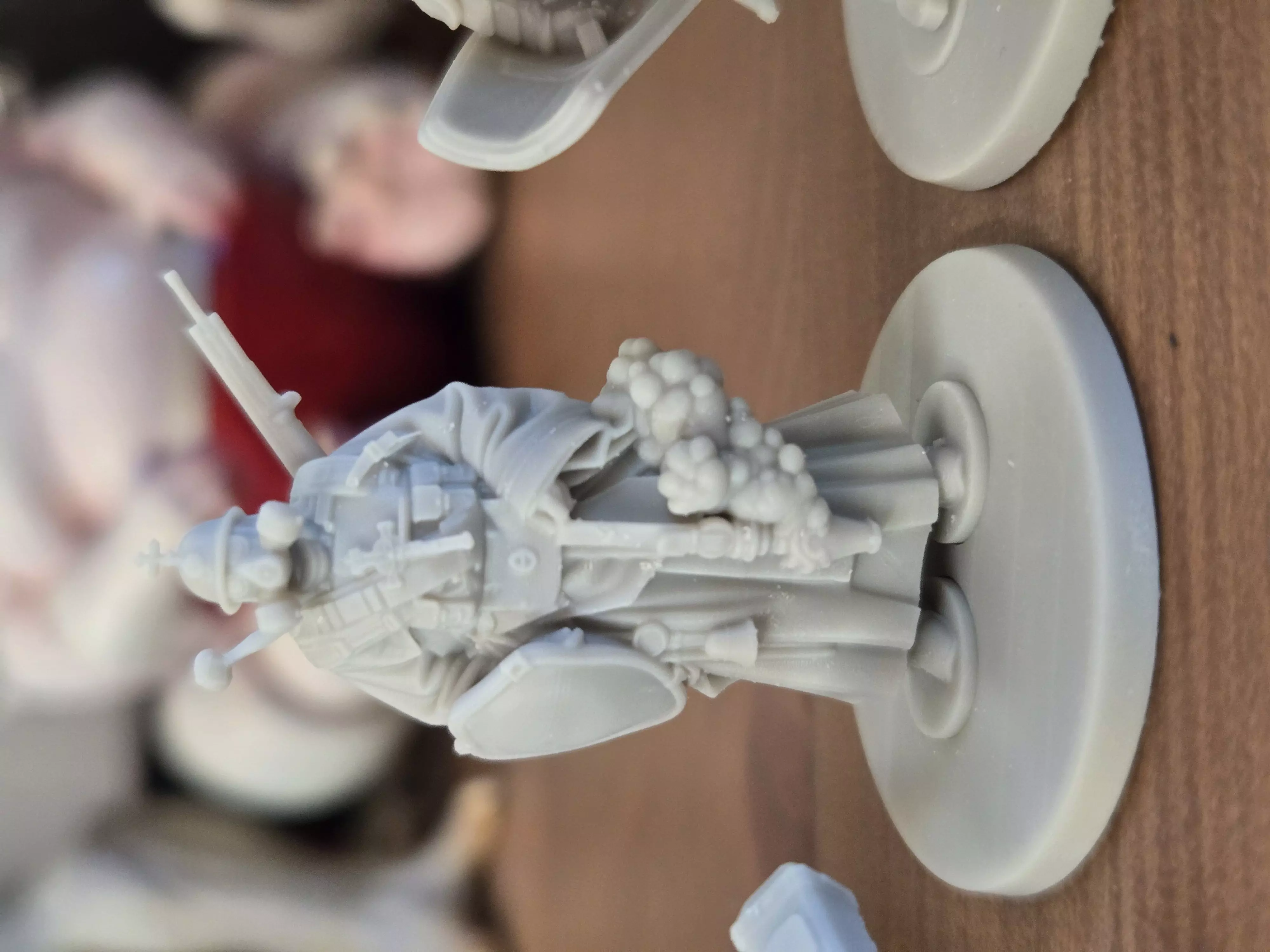 Chaplain-Attendant Vos - Zug 7 Warband - Trench Cleric 3D print model_1