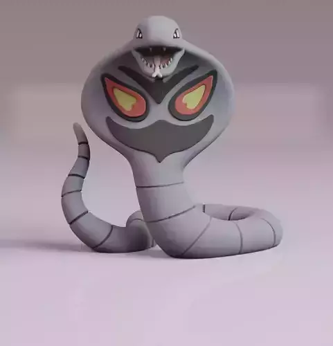 Arbok Pokemon Fanart 3D print model