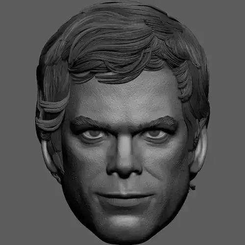 Dexter Morgan - Custom Head for 3D Printing 3D print model
