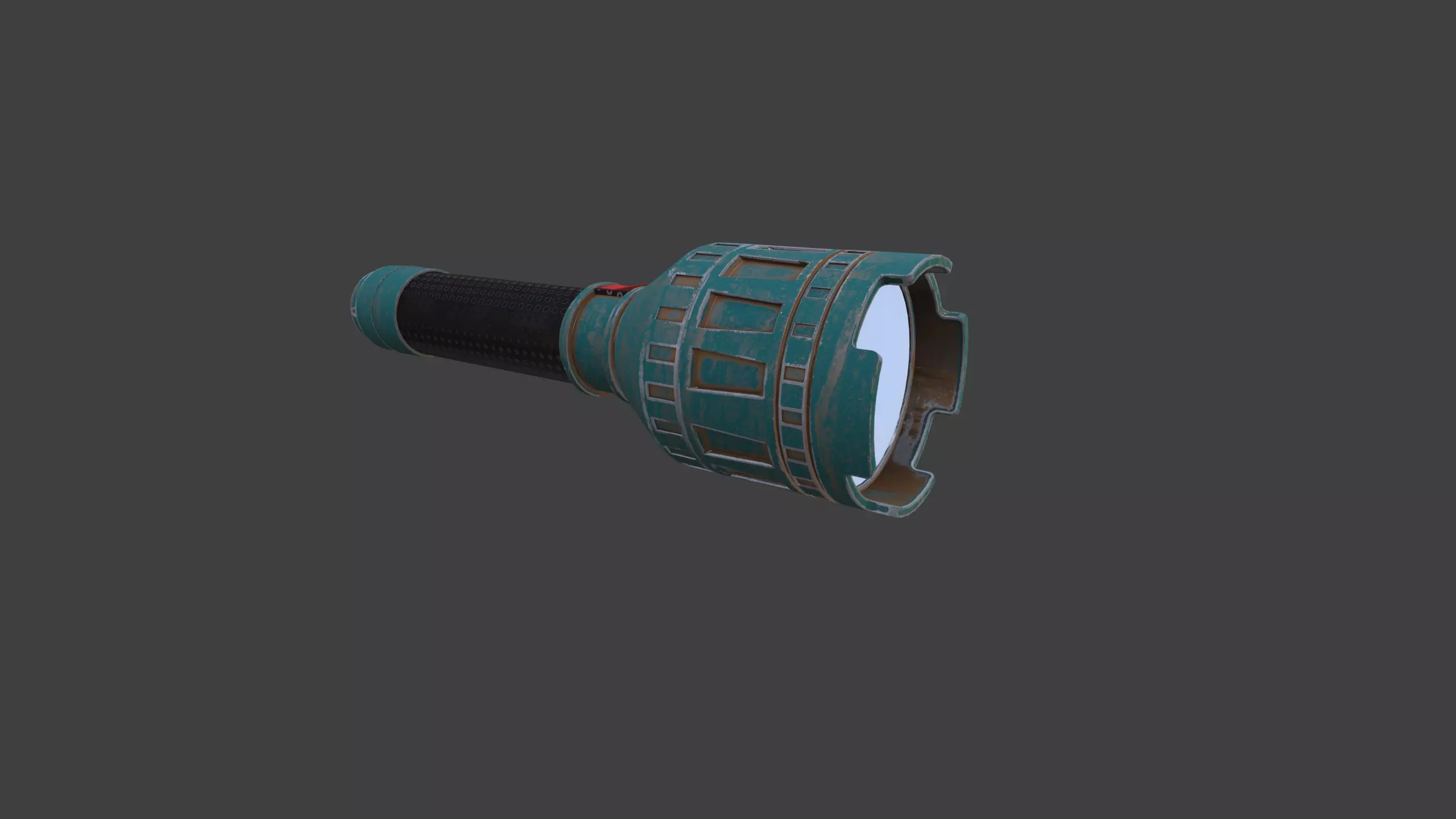 Hand Light Low Poly Game Model  PBR Textured Low-poly 3D model_5