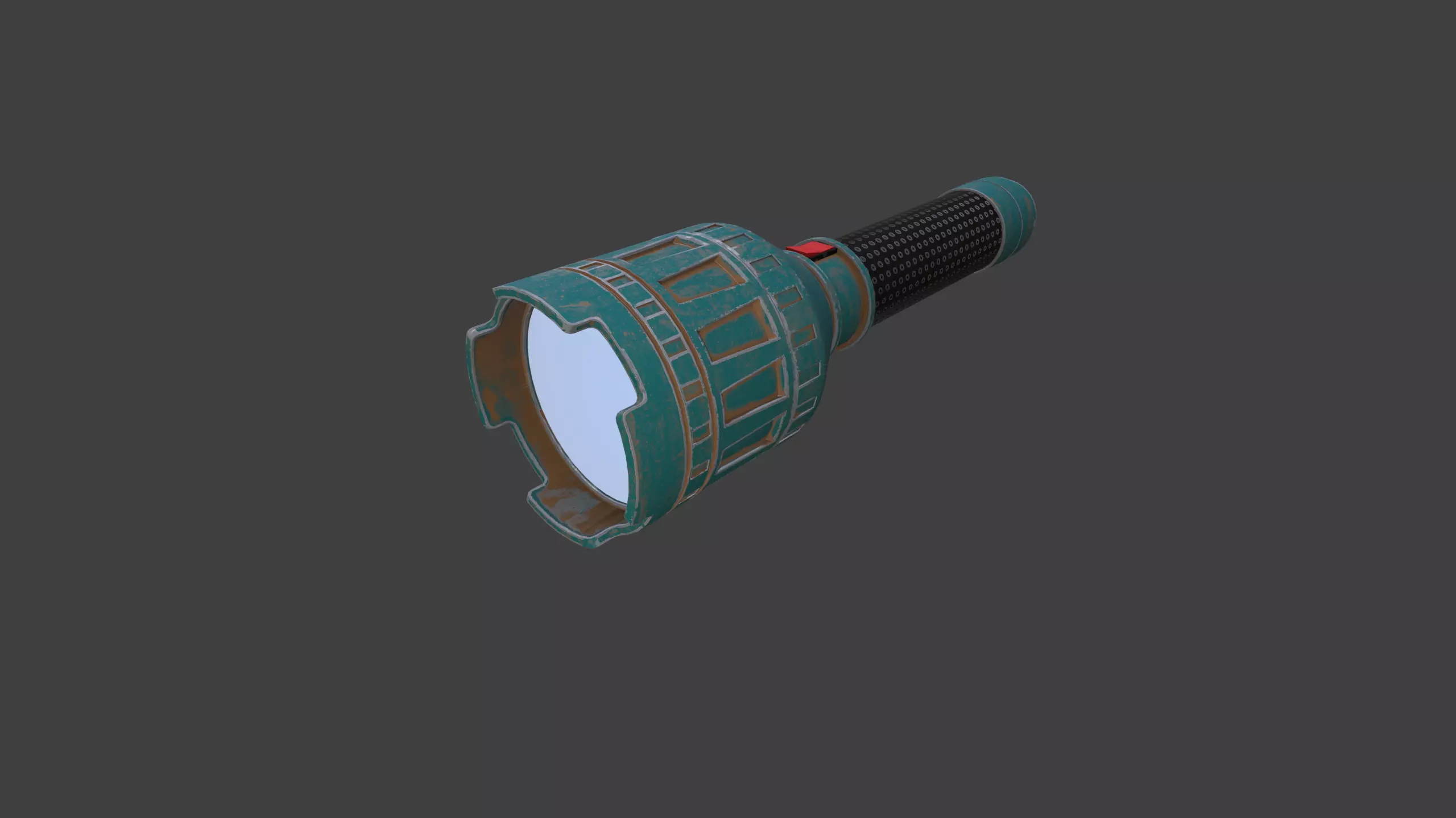 Hand Light Low Poly Game Model  PBR Textured Low-poly 3D model_1