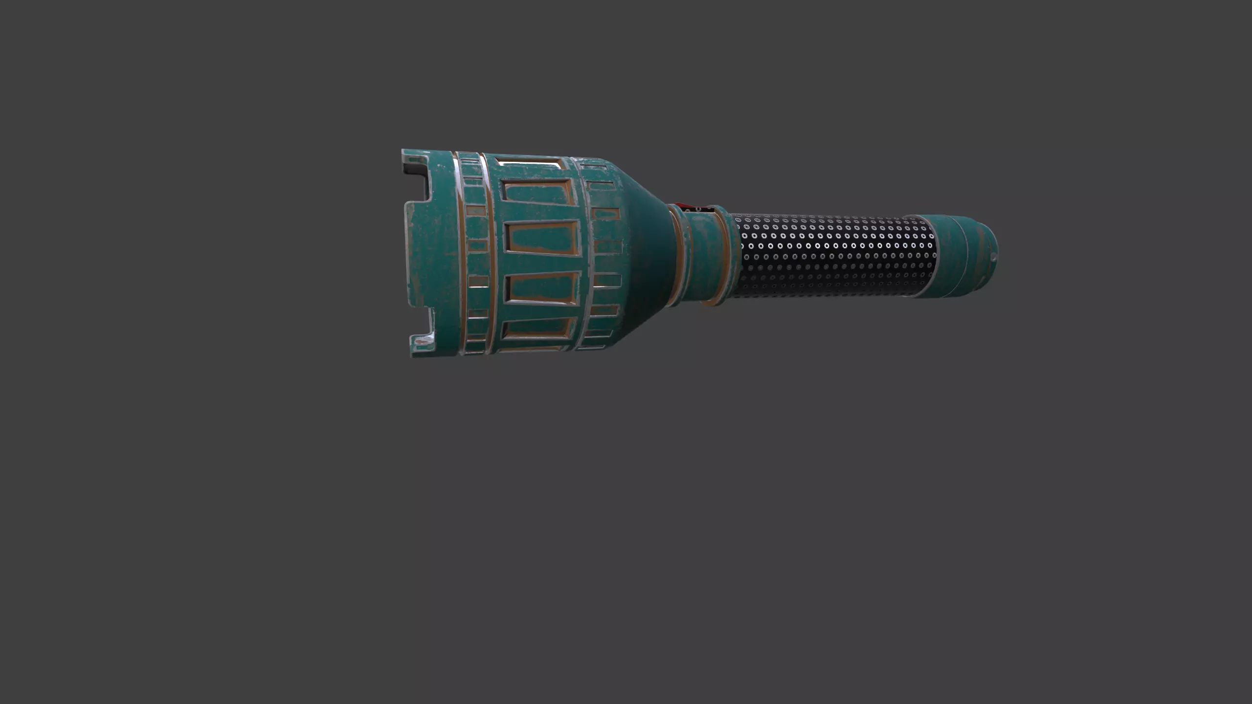 Hand Light Low Poly Game Model  PBR Textured Low-poly 3D model_2