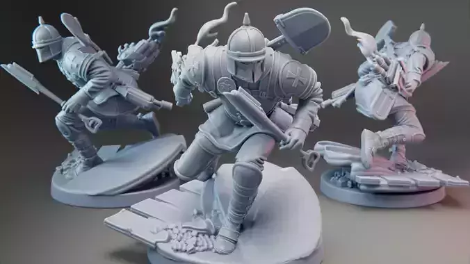 Grenadier Gustl - Zug 7 Warband - Combat Engineer