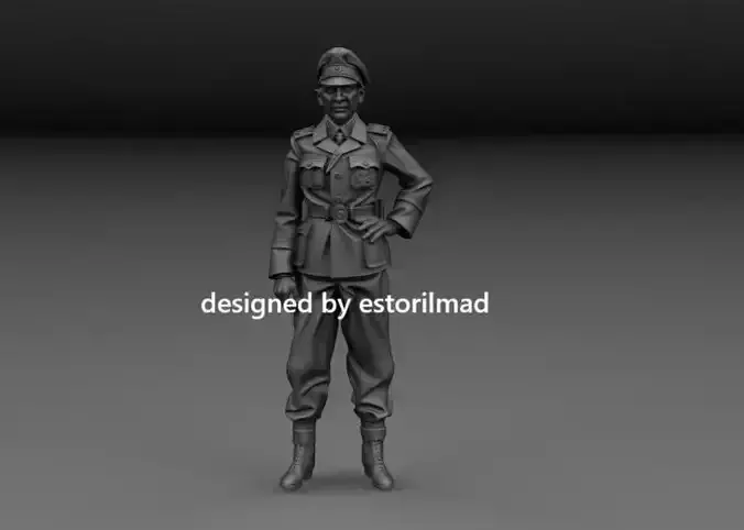 WW2 GERMAN OFFICIAL WEST CAMPAIGN v2 3D print model