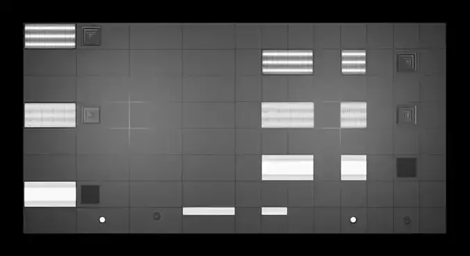 Realistic 3D Ceiling Tiles Pack