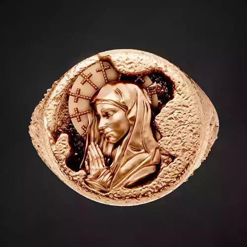 Holy Marry Christian Printable Jewel Pendants