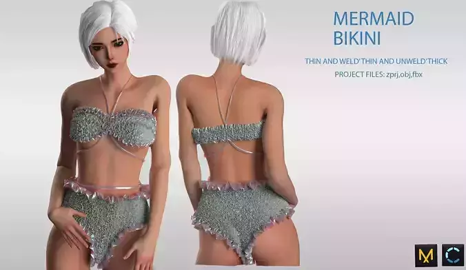 Mermaid bikini