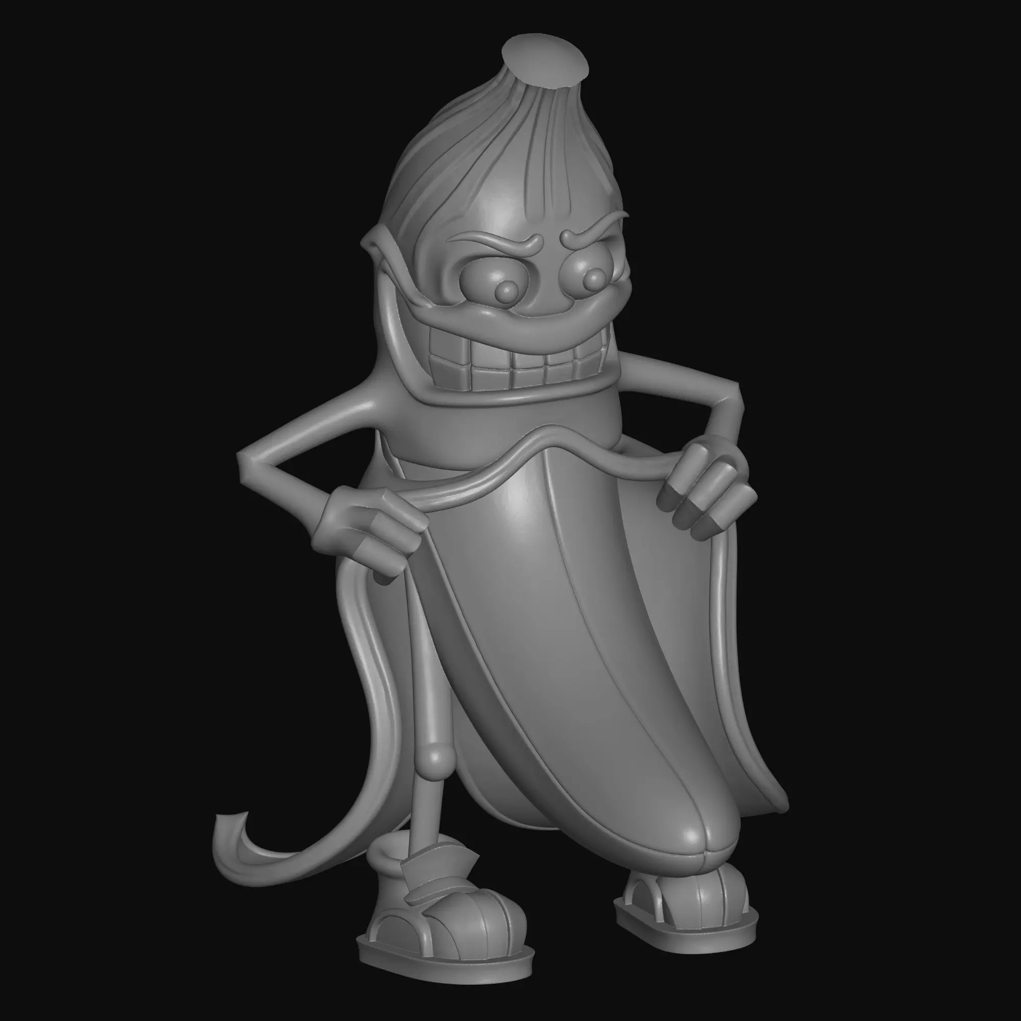 banana figure 3D print model