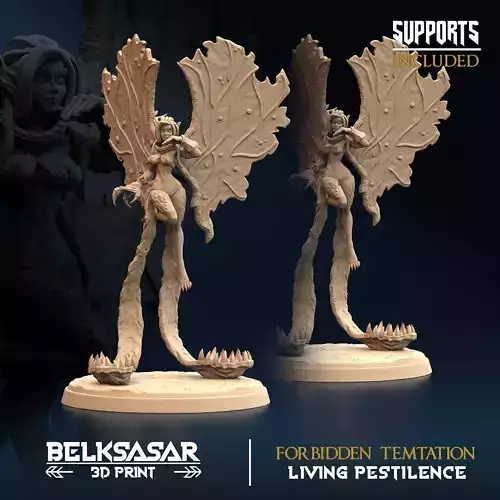 Forbidden Temtation Nude and Normal 3D print model