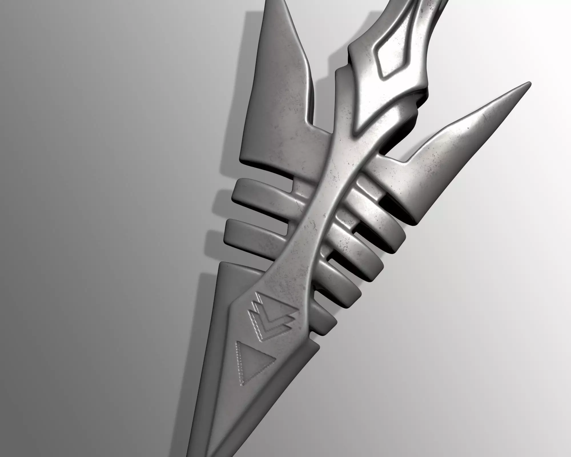 ANCIENT ARROW PENDANT M03 3D print model_6