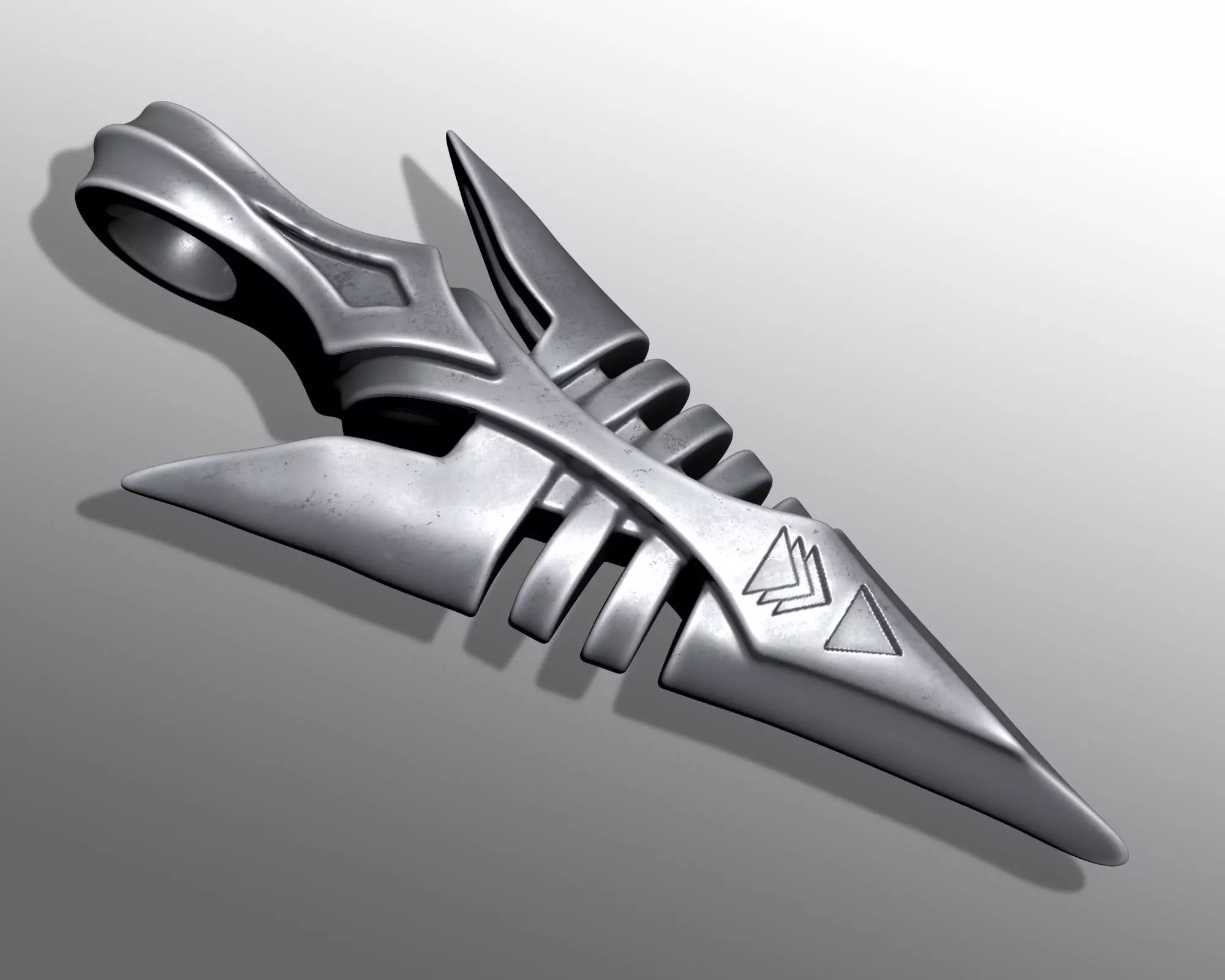 ANCIENT ARROW PENDANT M03 3D print model_0